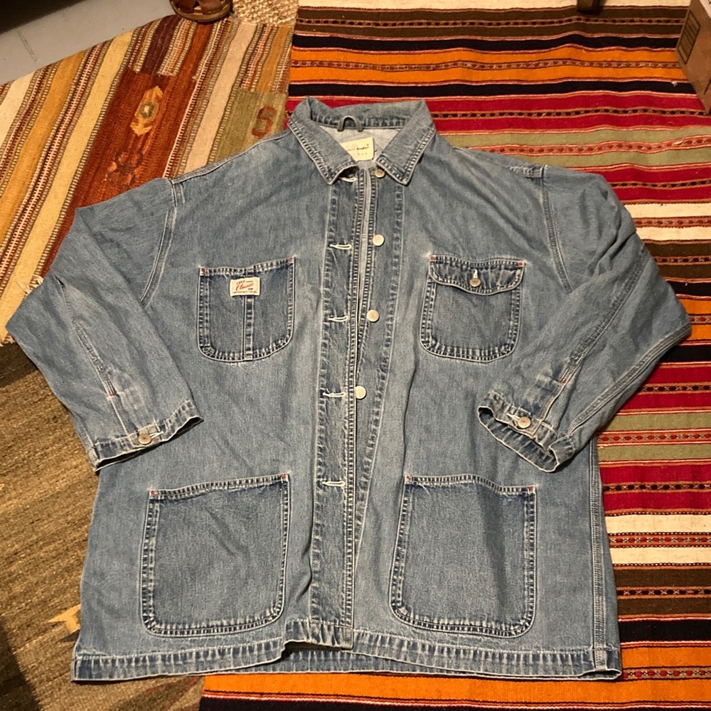 Eddie Bauer Light Denim Chore Jacket